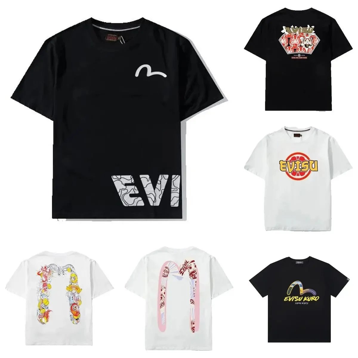 Evisu Black Short Sl