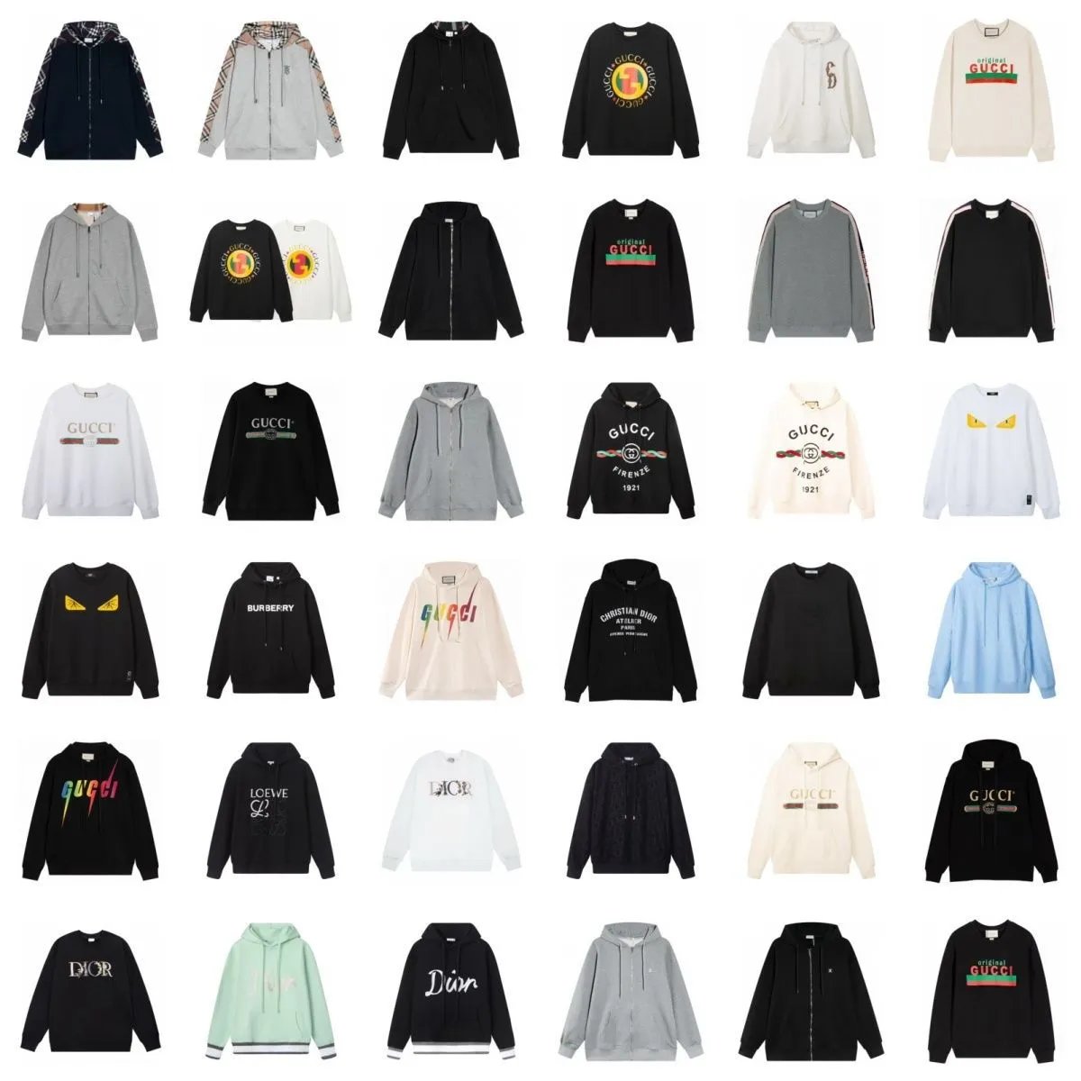 Gucci Black Hoodie Sweatshirt