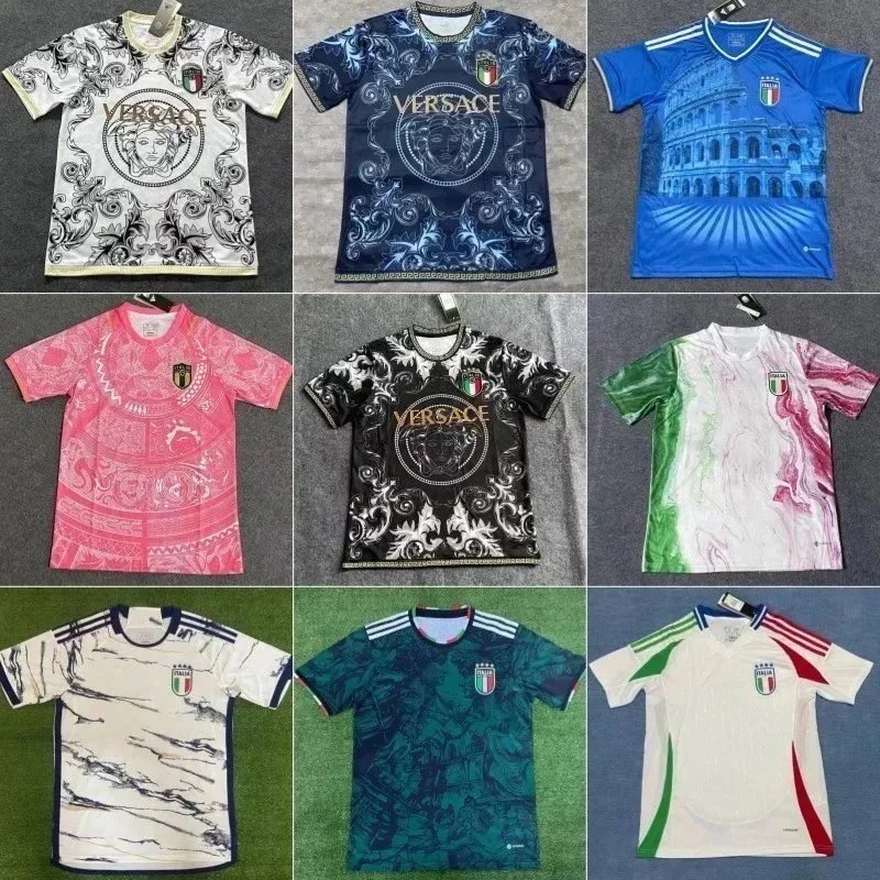 Versace Italy Football Jersey Collection
