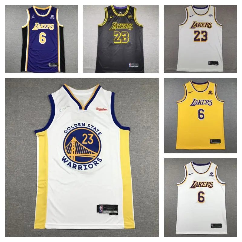 Golden State Warriors White Number 23 Jersey