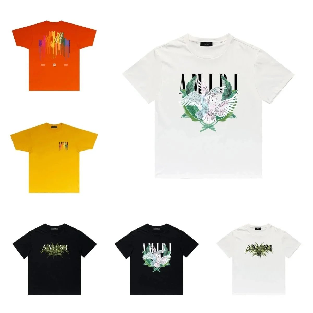 Amiri White Graphic 