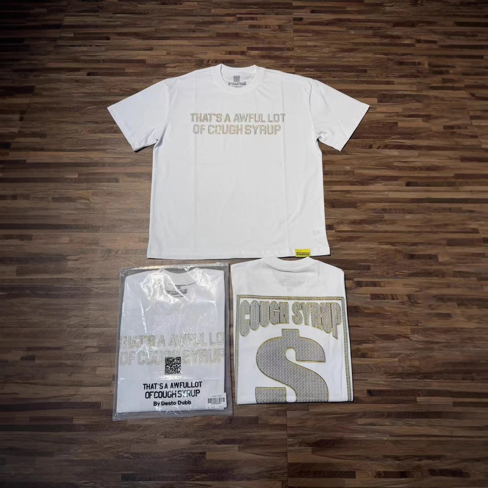 White T-Shirt with 
