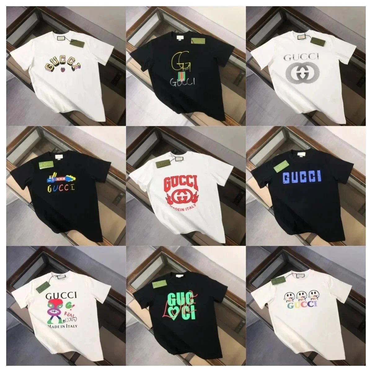 Gucci White and Blac