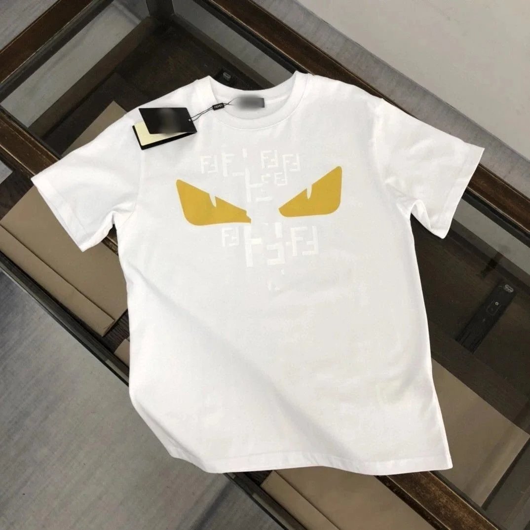 Fendi White Short Sleeve T-Shirt