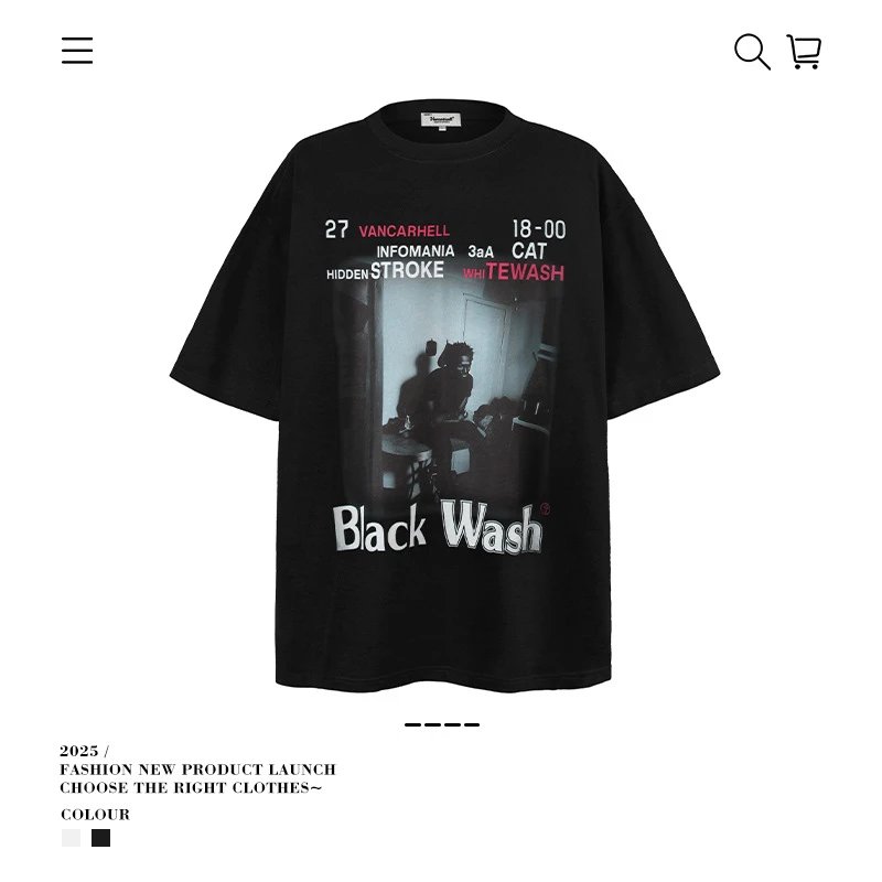 Black Wash Black Ove