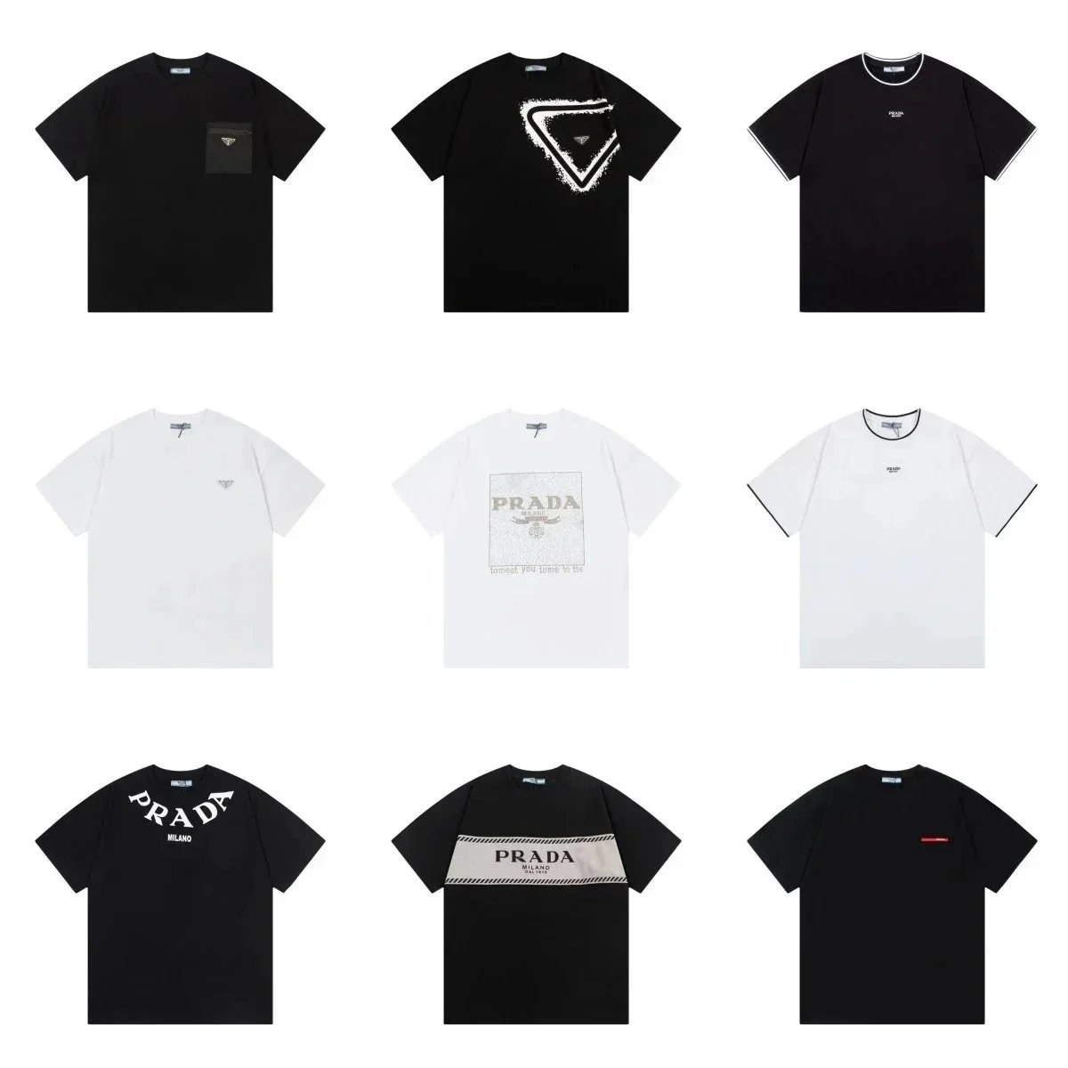 Prada Black and Whit