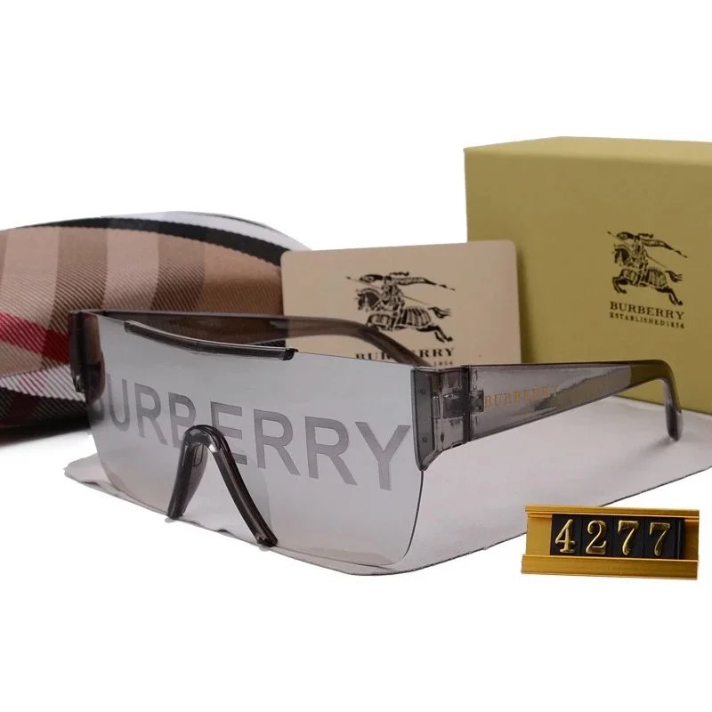Burberry Grey Shield Sunglasses