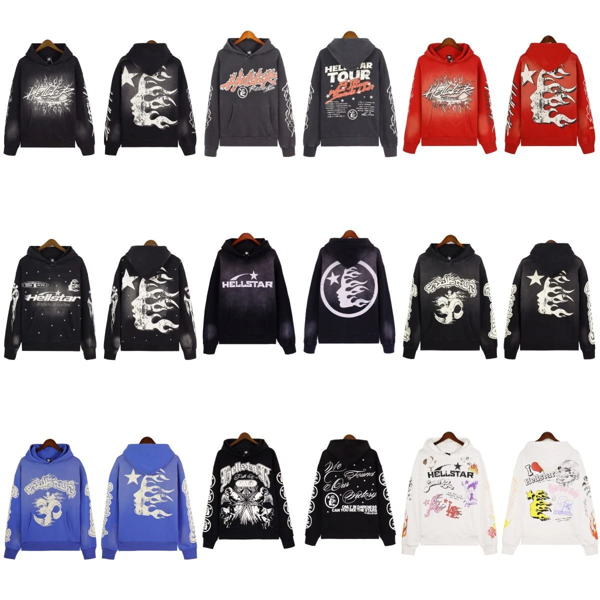 Hellstar Black Hoodi