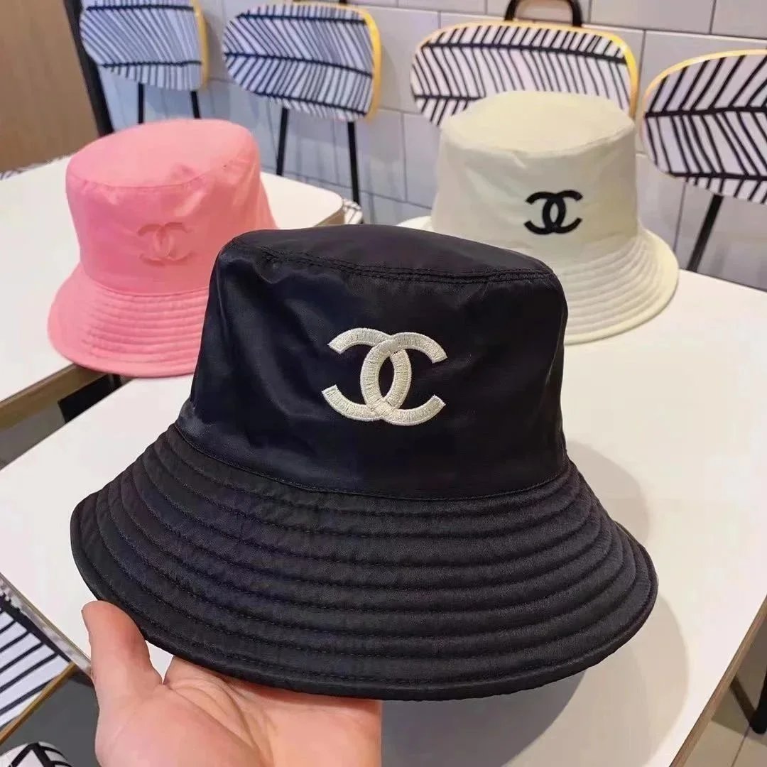 Chanel Black Bucket Hat