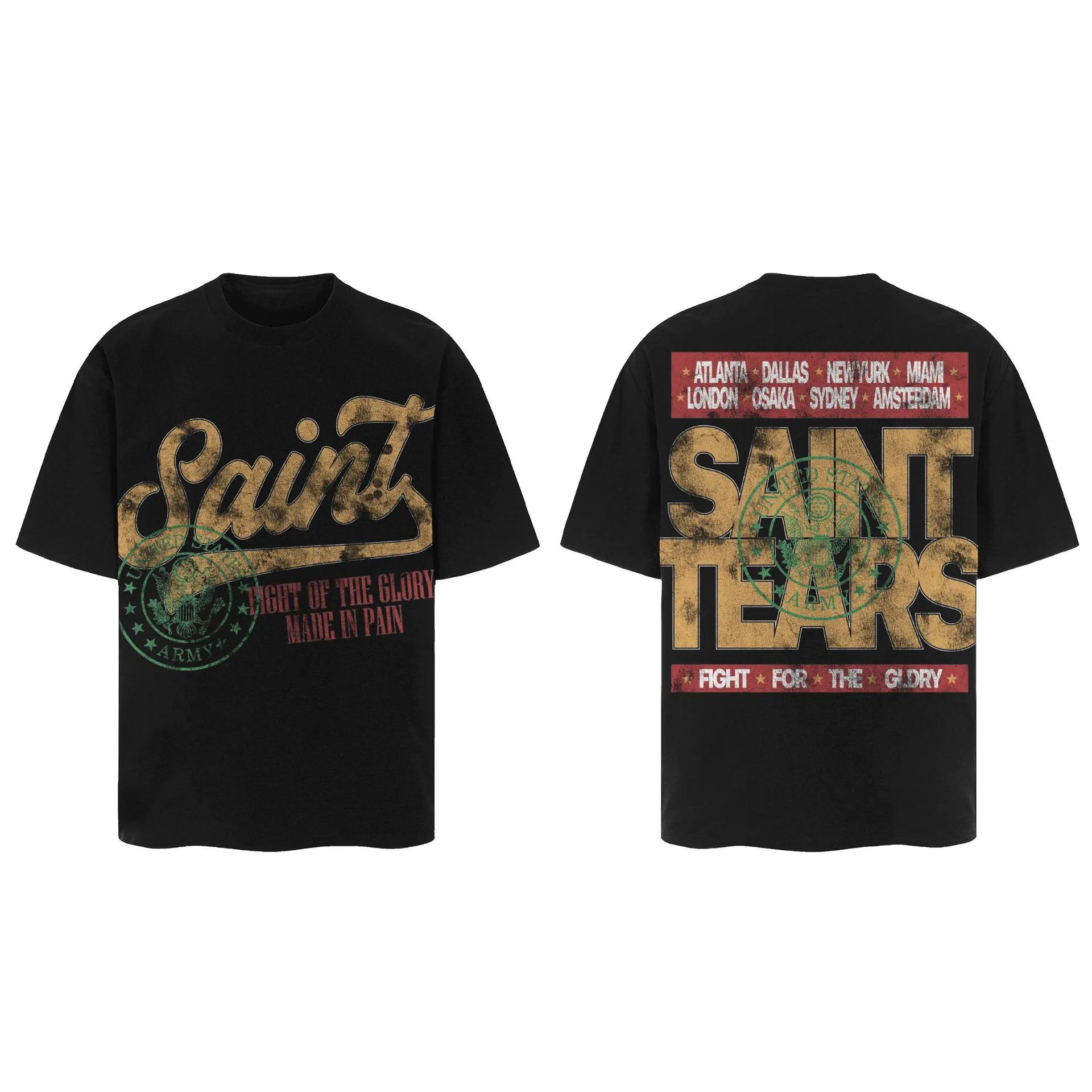 Saints Black Graphic