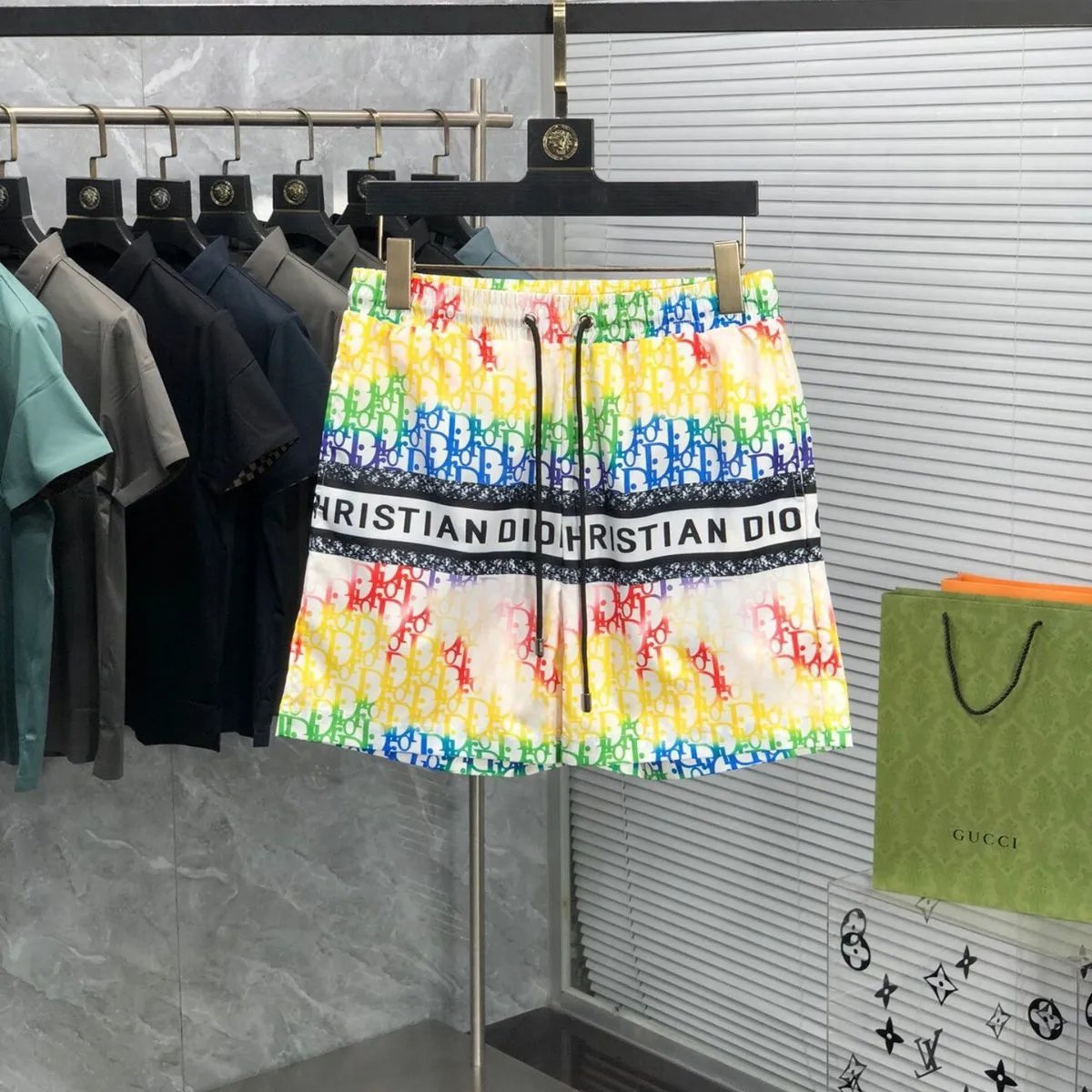 Christian Dior Multi-Color Shorts
