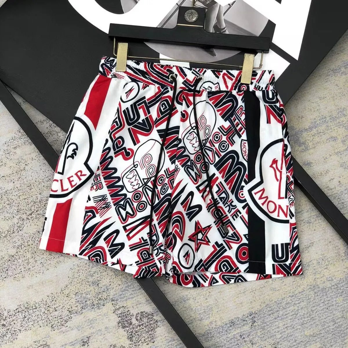 Moncler White Graphi