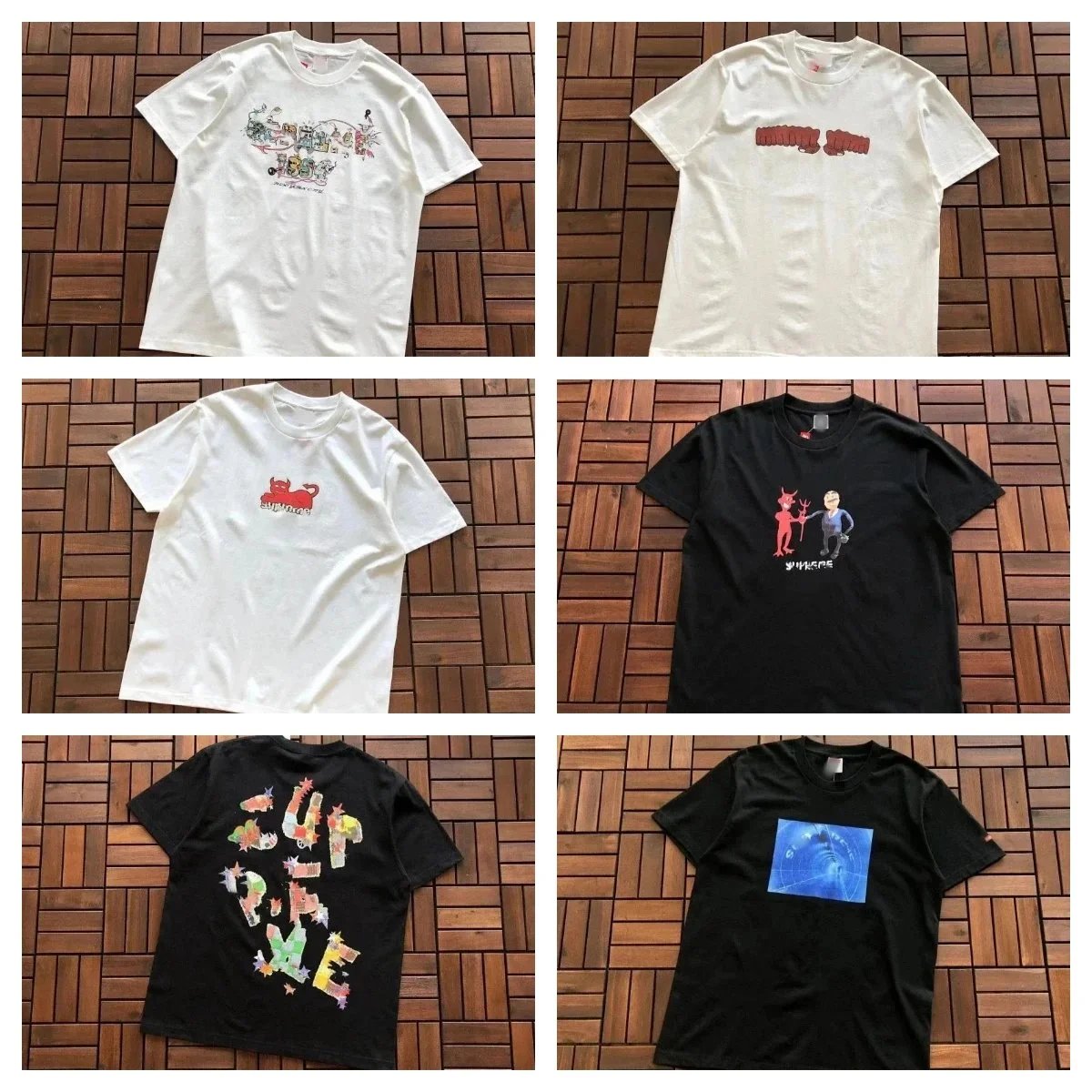 Supreme White and Bl