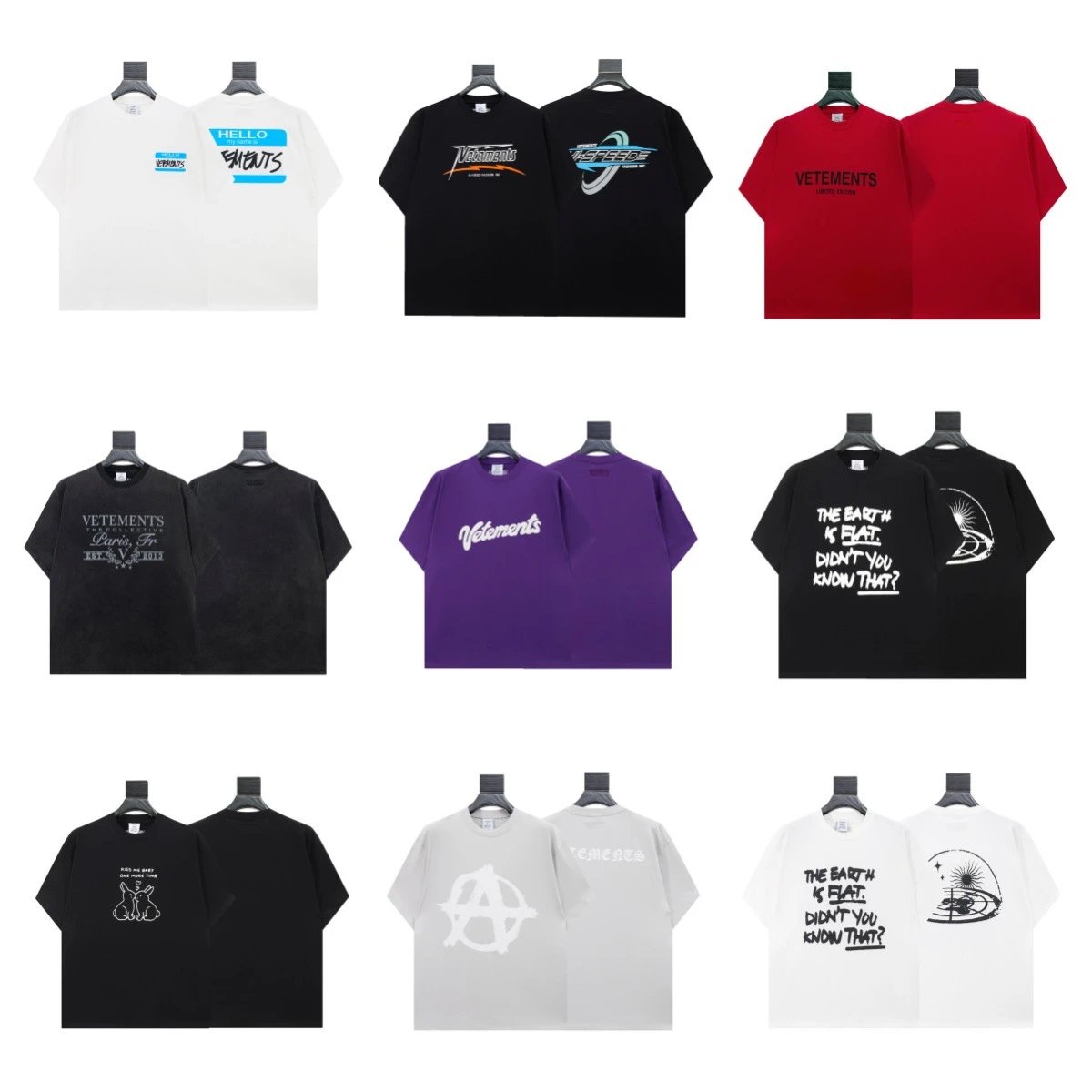 Vetements Black Shor