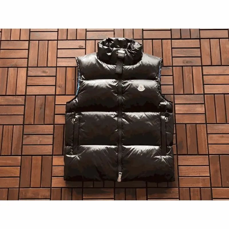 Moncler Black Puffer Vest