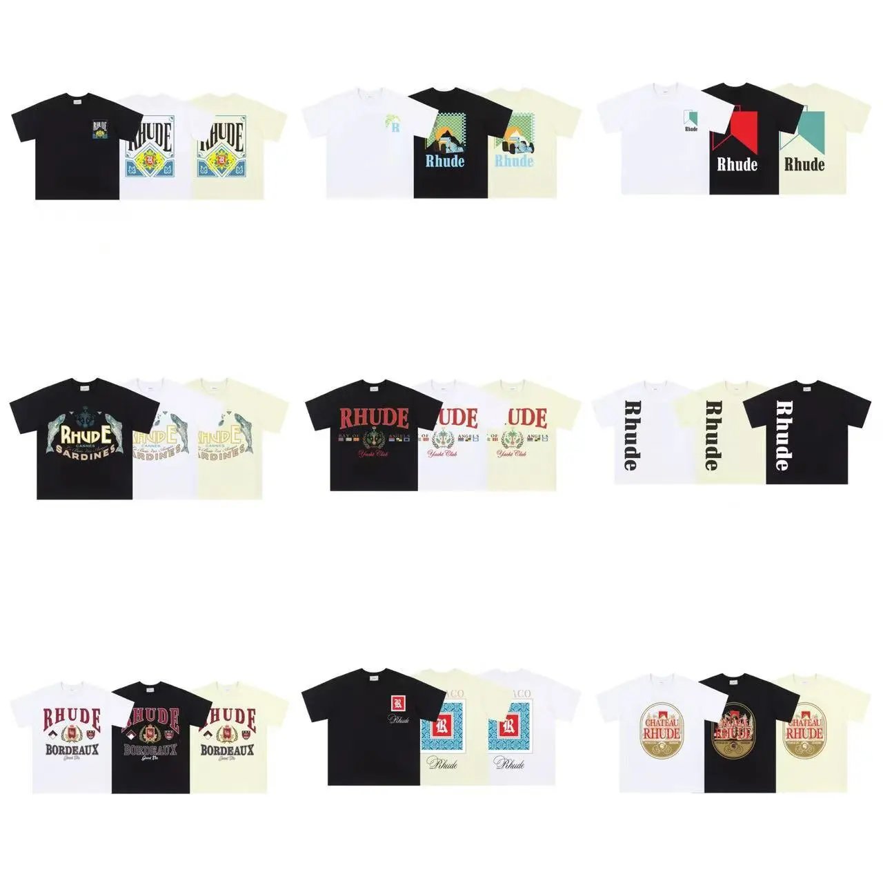 Rhude Black Short Sl