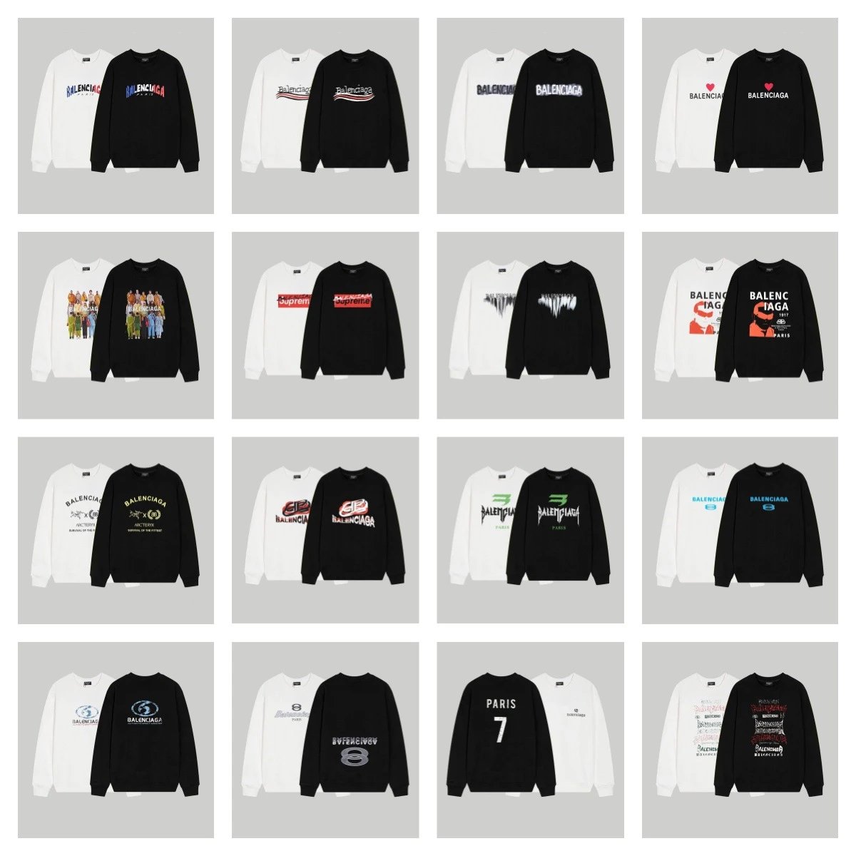 Balenciaga Black and