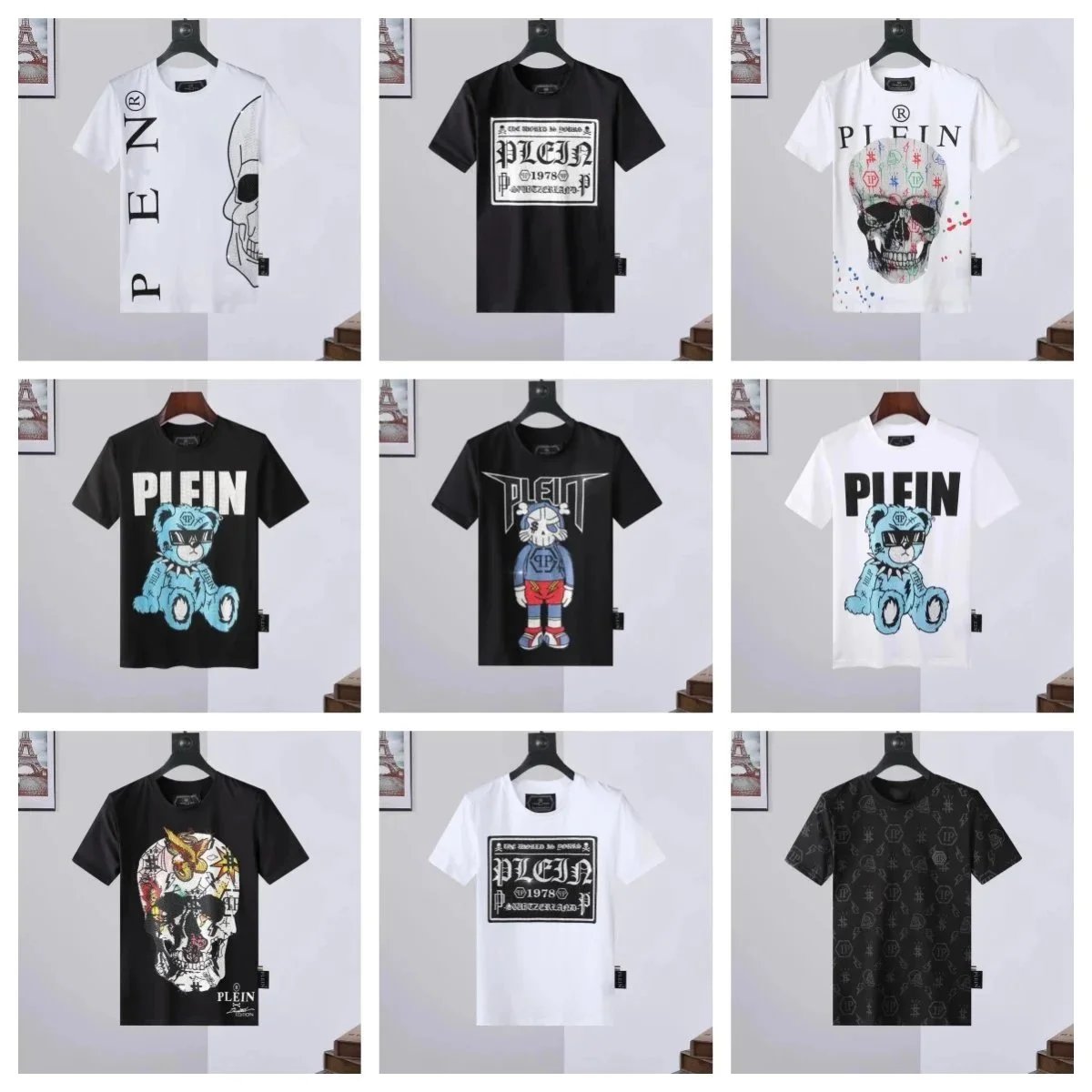 Plein Black White Sh