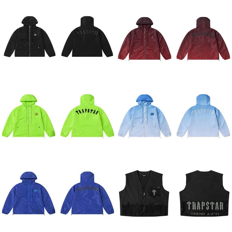 Trapstar Colorblock Hooded Windbreaker Jacket