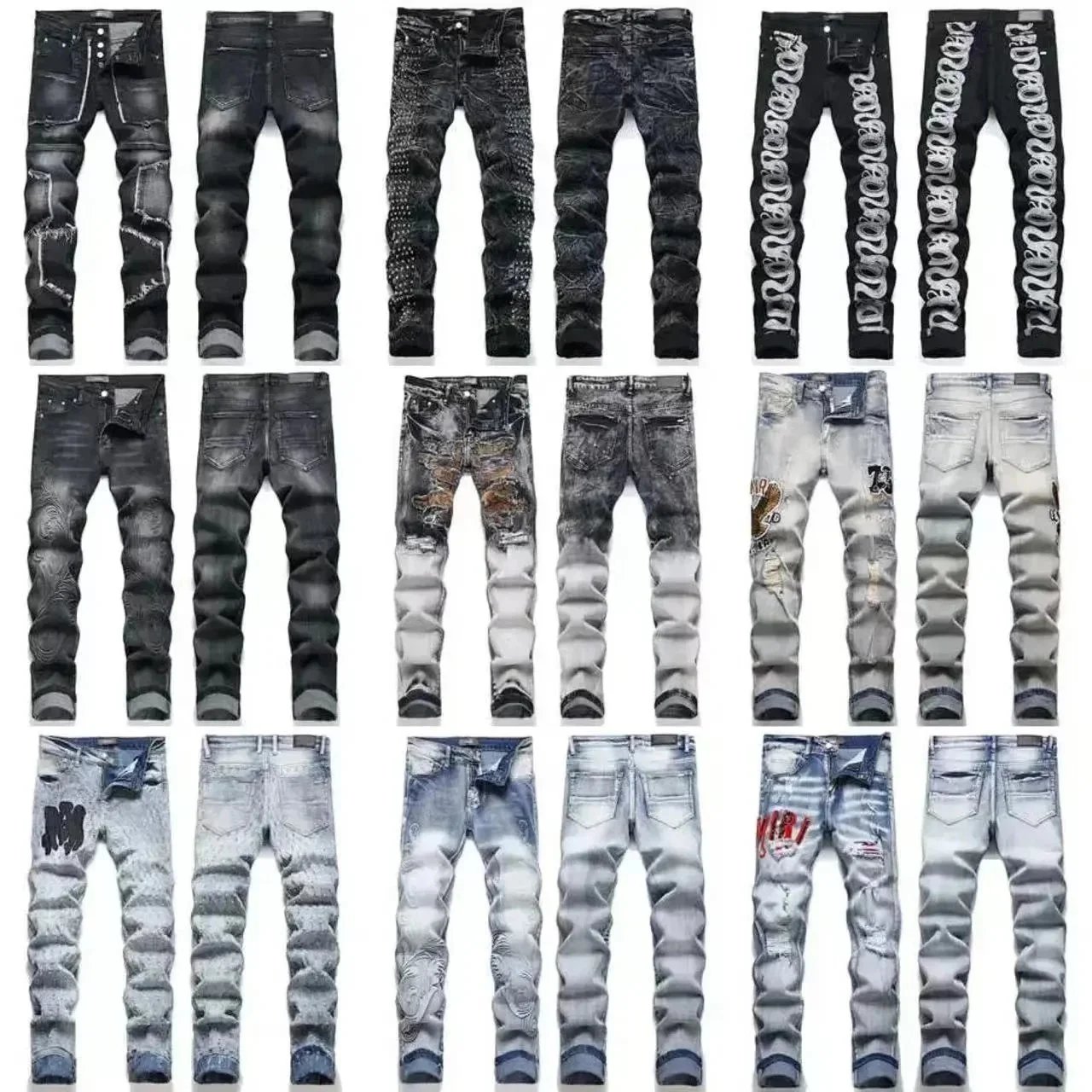 Distressed Slim Fit 