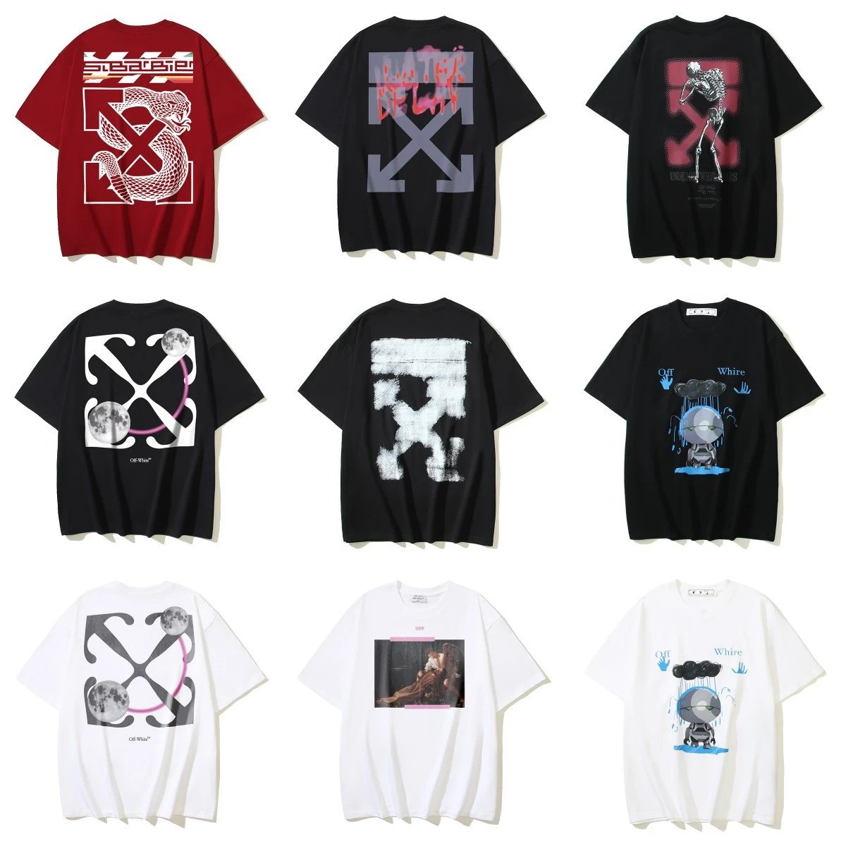Off-White Graphic T-Shirt Collection