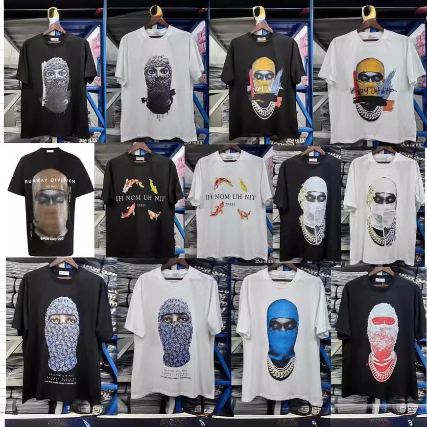IH NOM UH NIT Black White Graphic T-Shirt Combo Pack