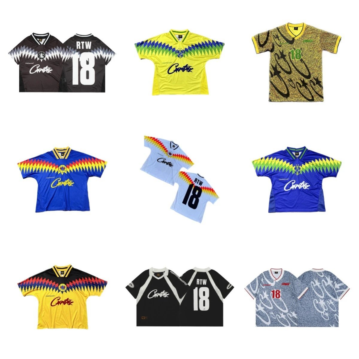 Cortez Retro Football Jersey Collection