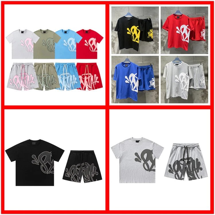 Graphic T-Shirt and Shorts Sets in Various Colors