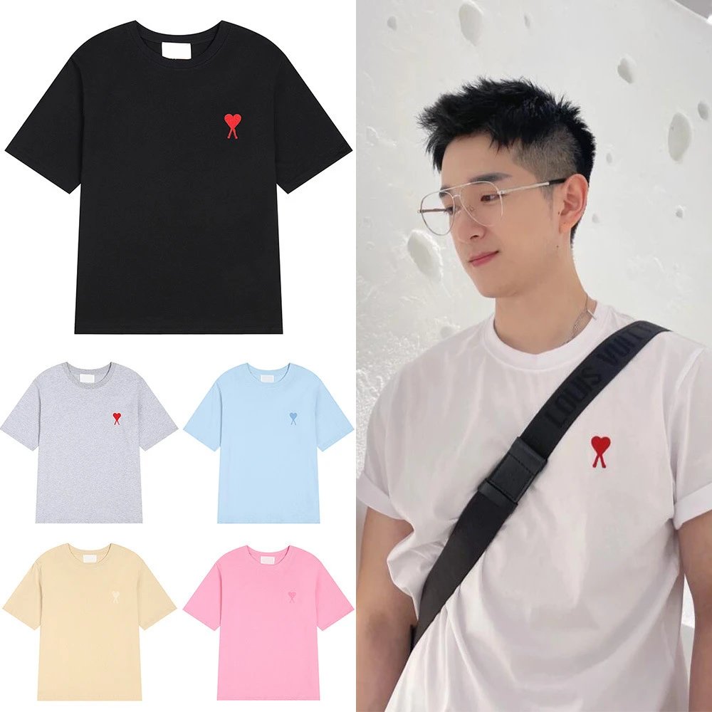 Ami Paris Red Heart T-Shirt