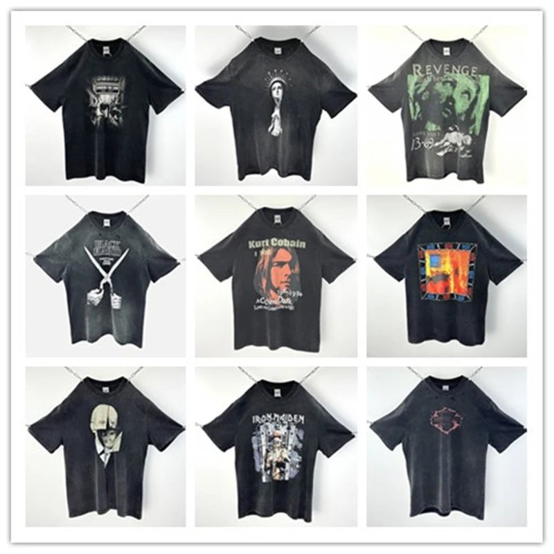 Black Graphic Print T-Shirt