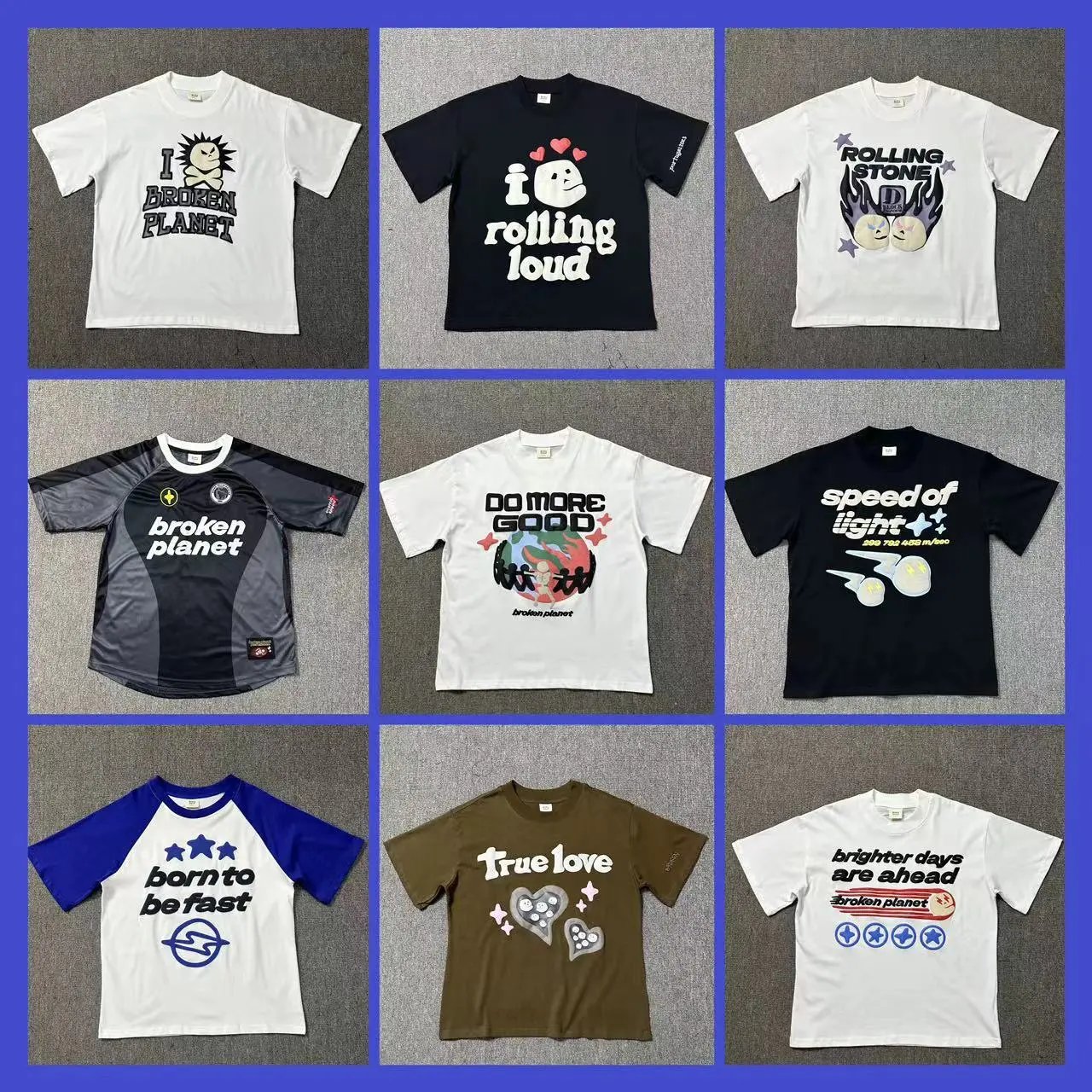 Various Graphic Print T-Shirts