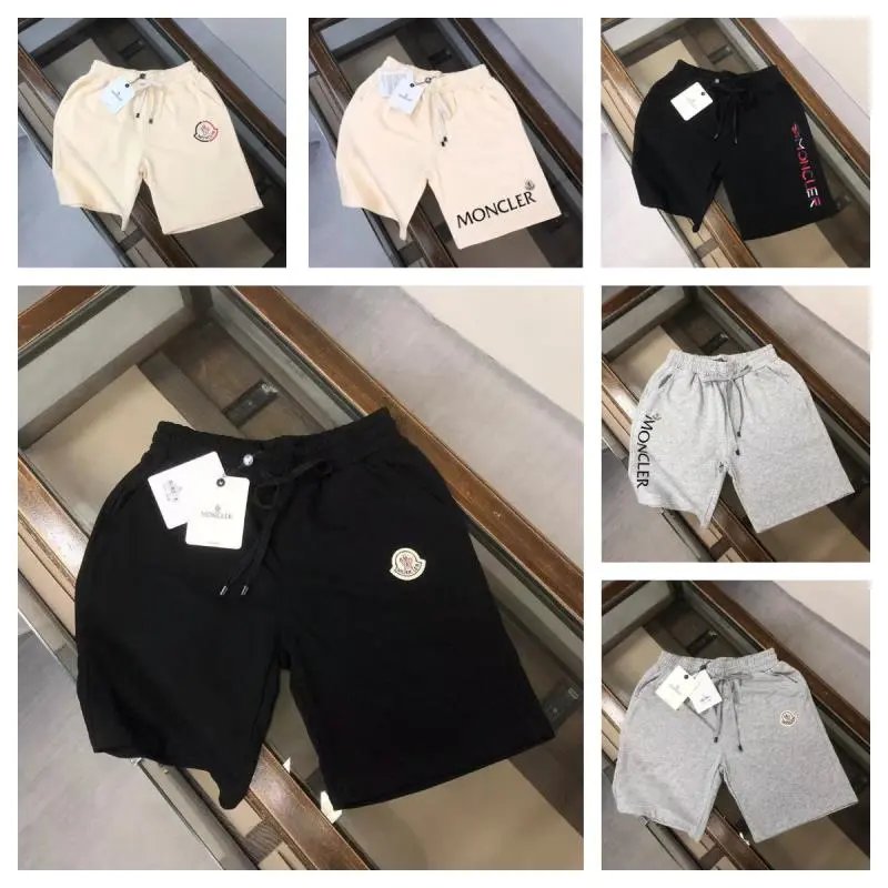 Moncler Black Cotton Shorts