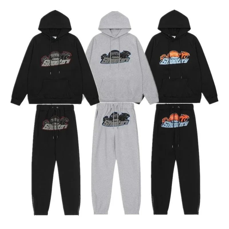 Shooter Black and Grey Hoodie and Sweatpants Set