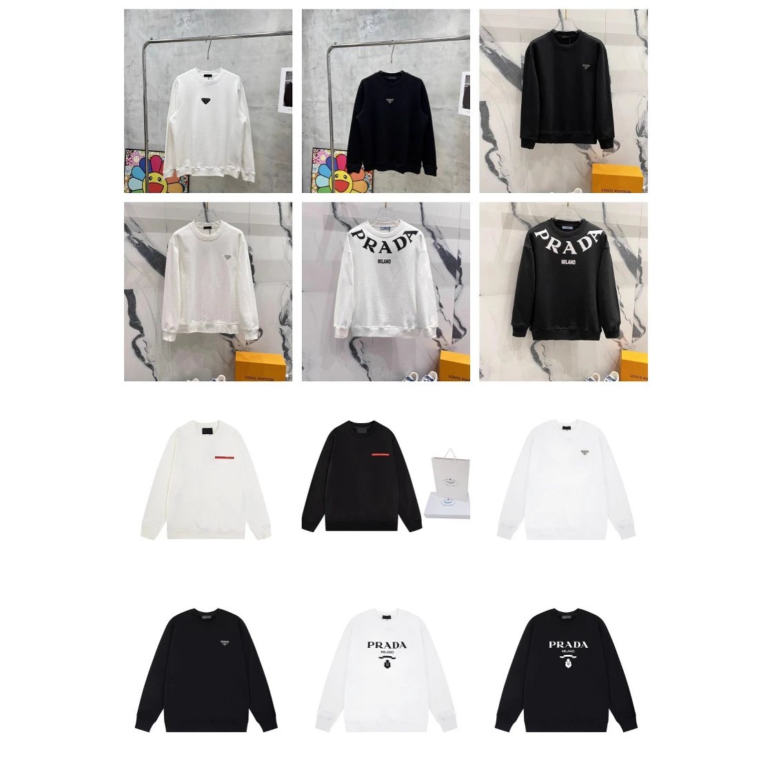 Prada Black and Whit
