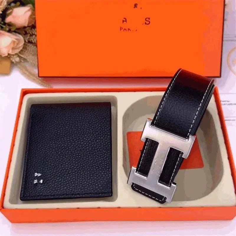 Hermès Black Leather