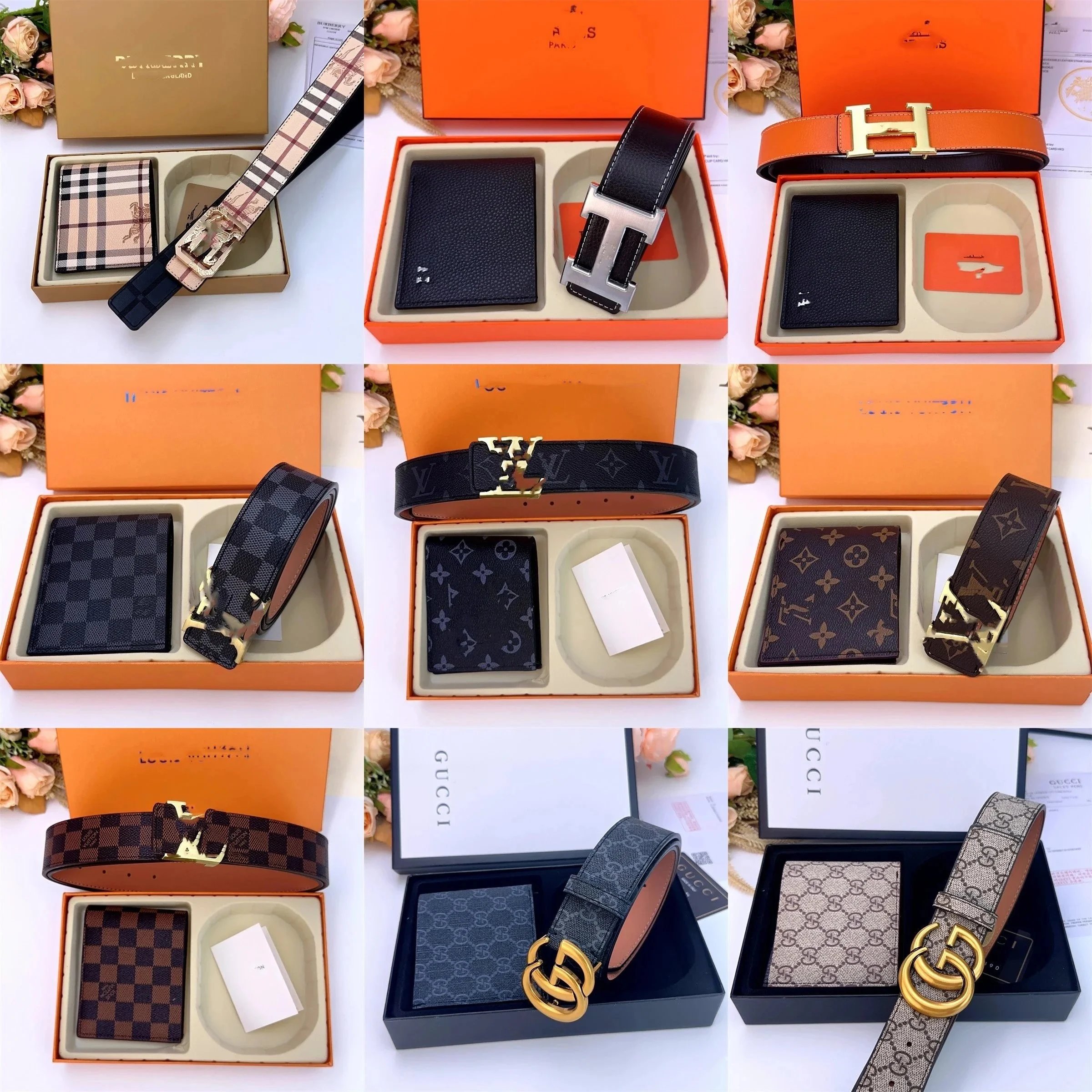 Luxury Brand Belt an