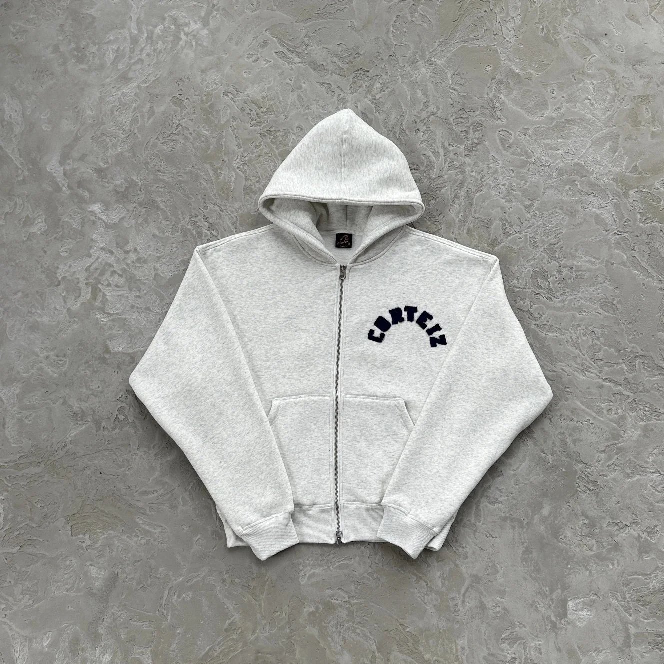 Cortez Grey Zip-Up H