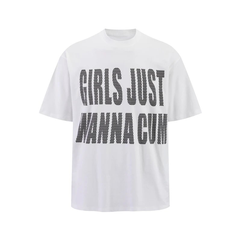 White Graphic T-Shir