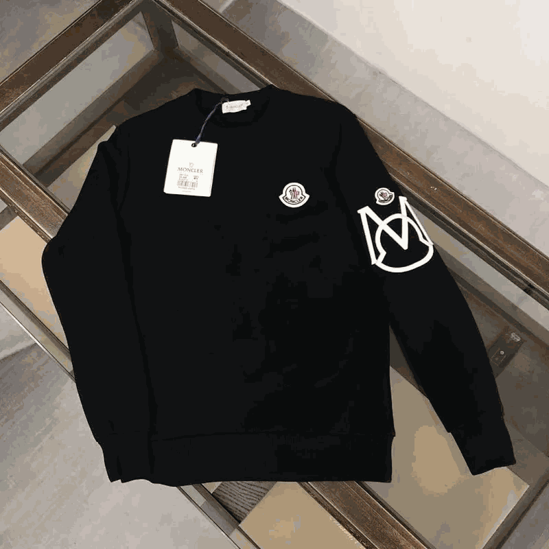 Moncler Black Logo Sweatshirt