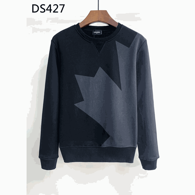 DSQUARED2 Black Grey Star Sweatshirt