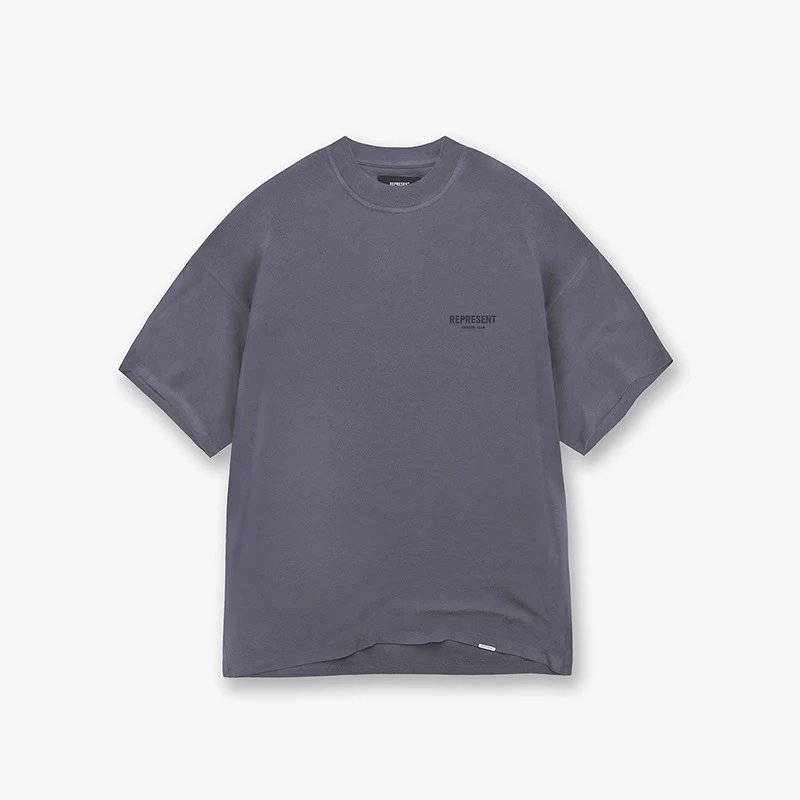 Represent Purple Oversized T-Shirt
