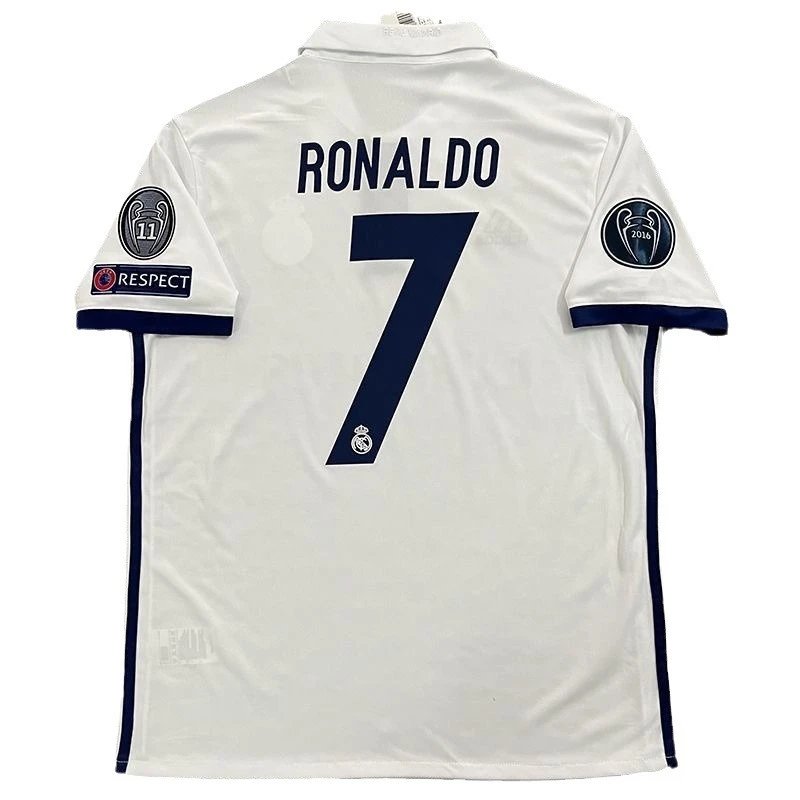 Adidas White Ronaldo 7 Jersey