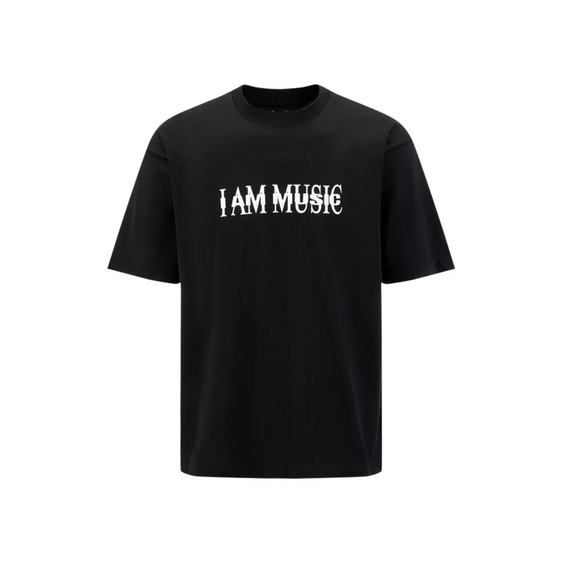 I AM MUSIC Black T-S