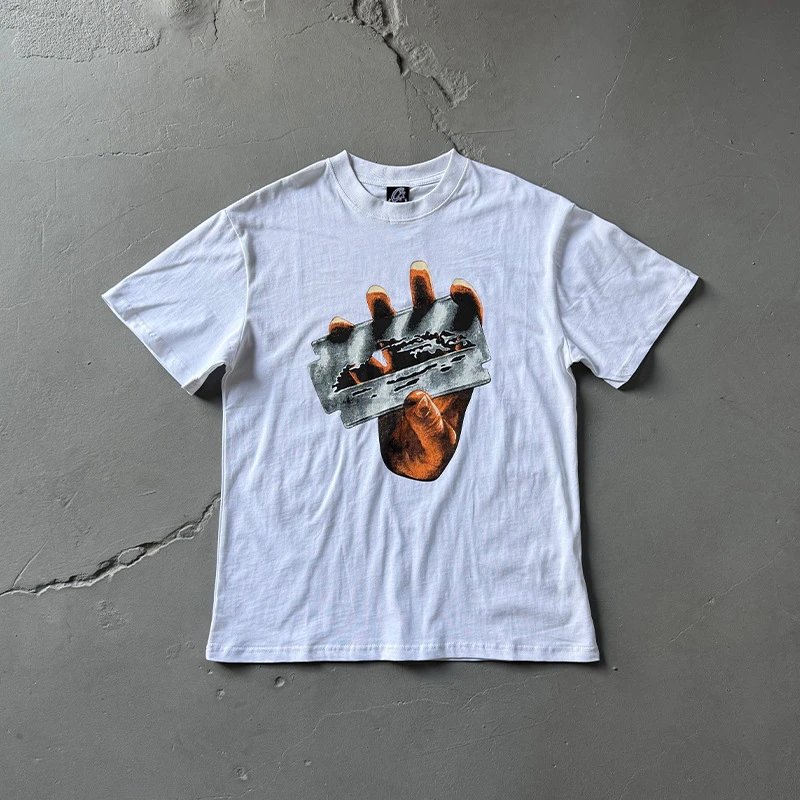 White Graphic T-Shir
