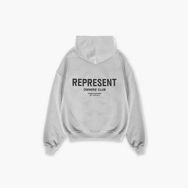 Represent Grey Hoodi