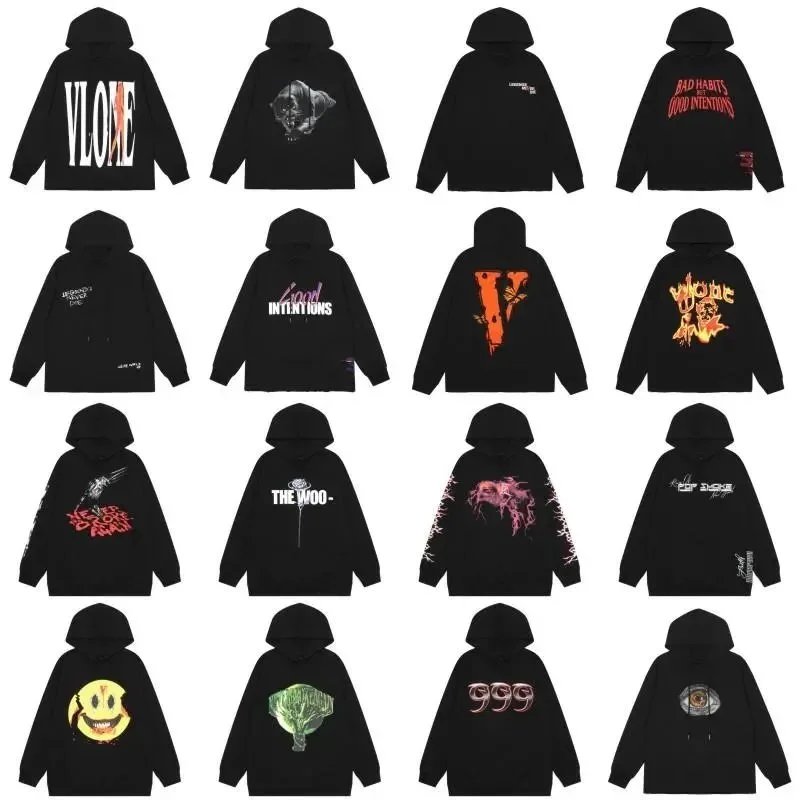 Vlone Black Hoodie
