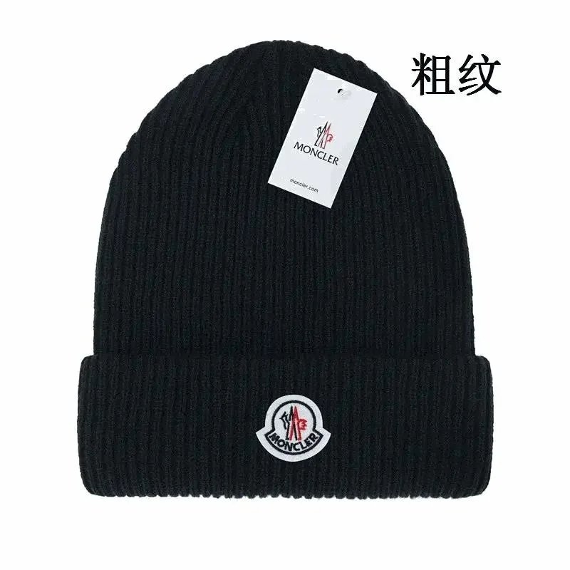 Moncler Black Beanie