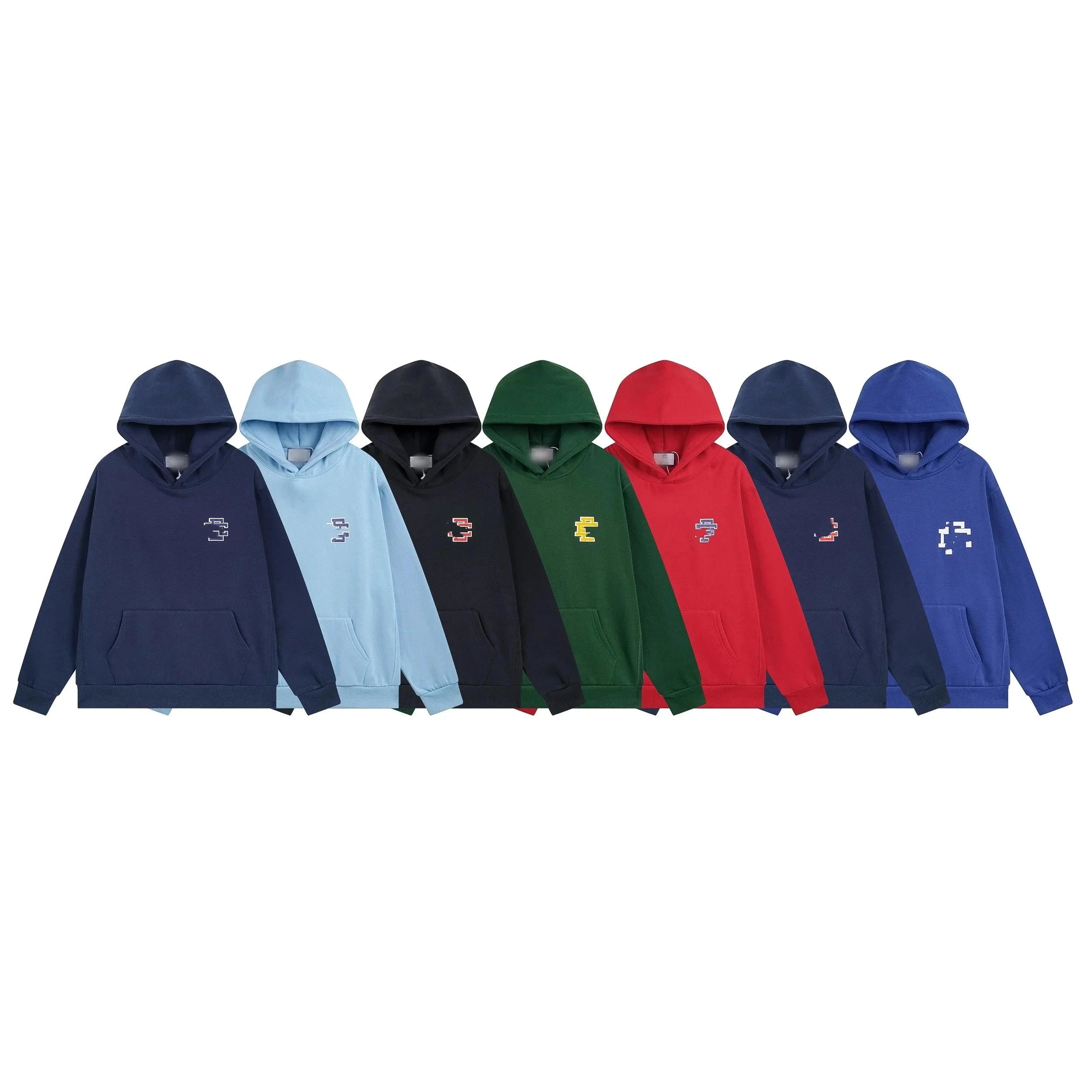 Hoodie with Pixel Logo in Various Colors