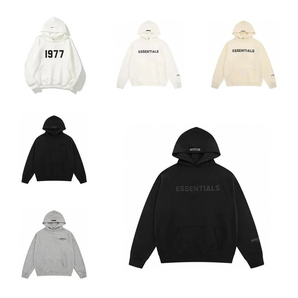 Fear of God Essentials Black Hoodie