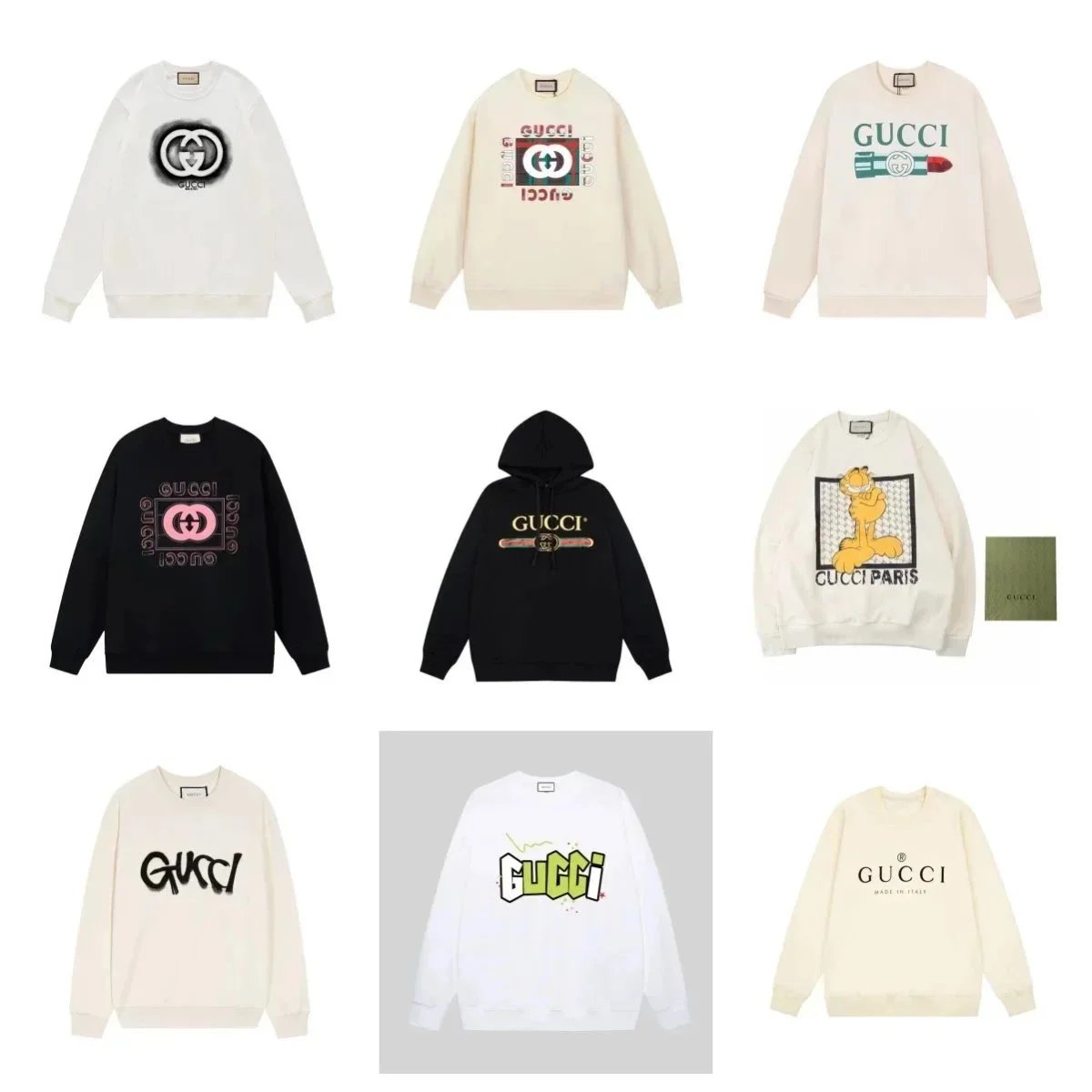 Gucci White Long Sleeve Sweatshirt